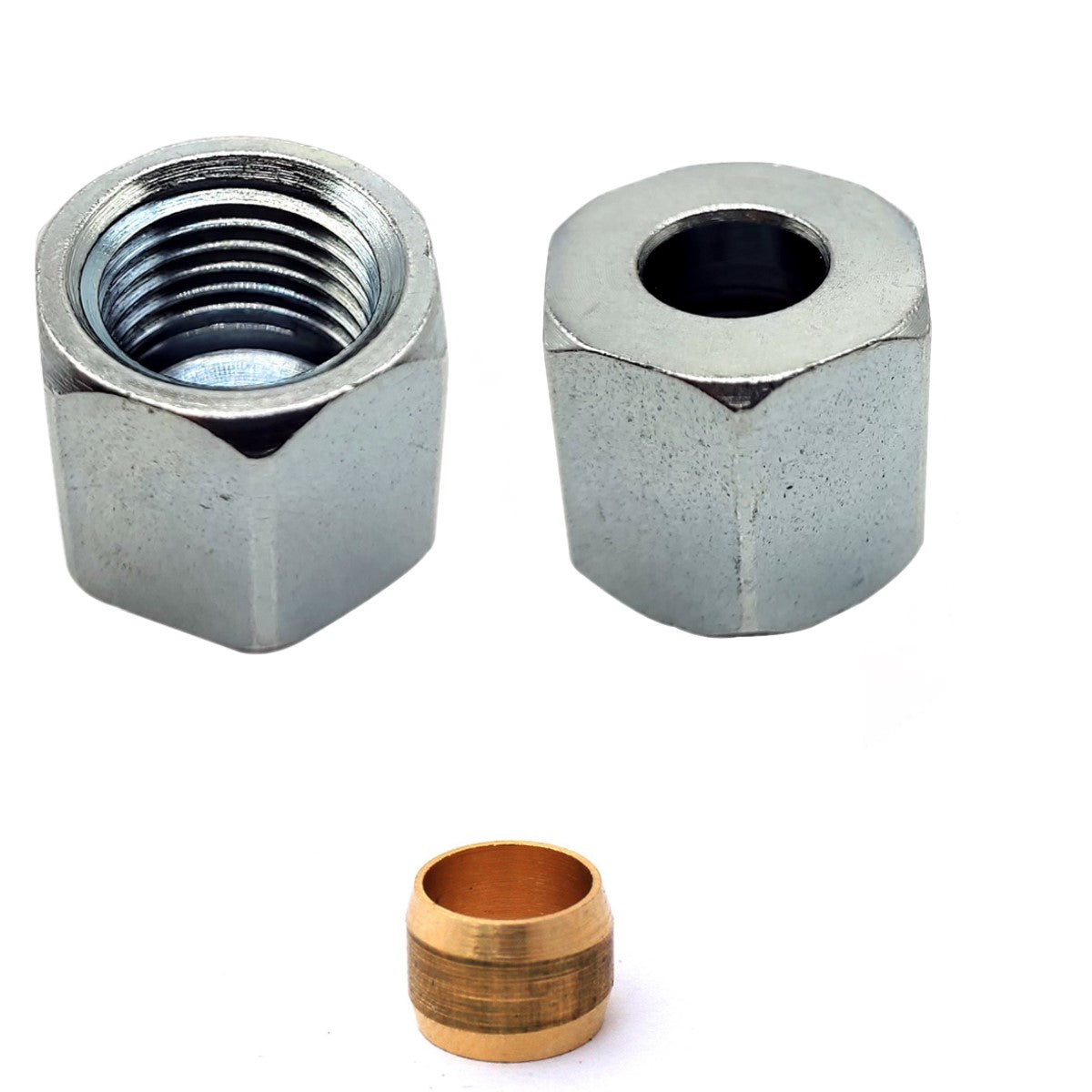 Steel Nut 8mm/ G1/4-19 & 8mm olive