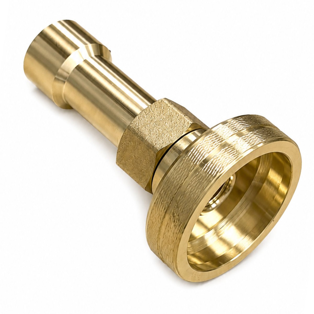 LPG GPL JIC Dish Adapter to Refill Gaslow GasIt Bottle 3/4"unf