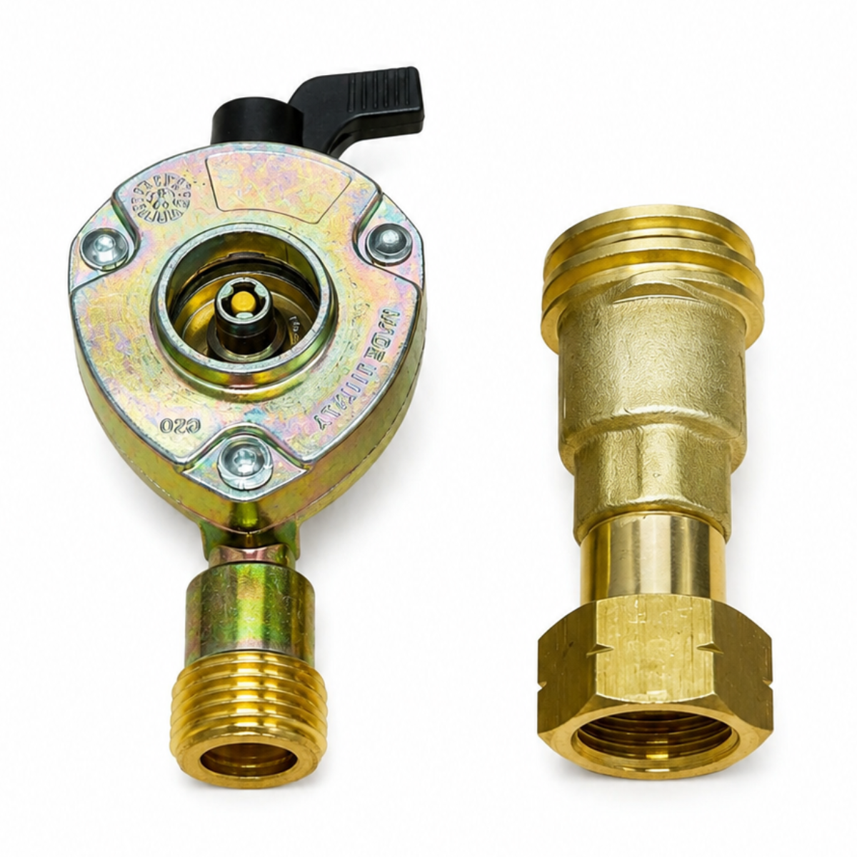 QCC1 ACME Propane Adapter G.9 1-5/16" RH to 20mm Clip-On Gas Bottle Valve