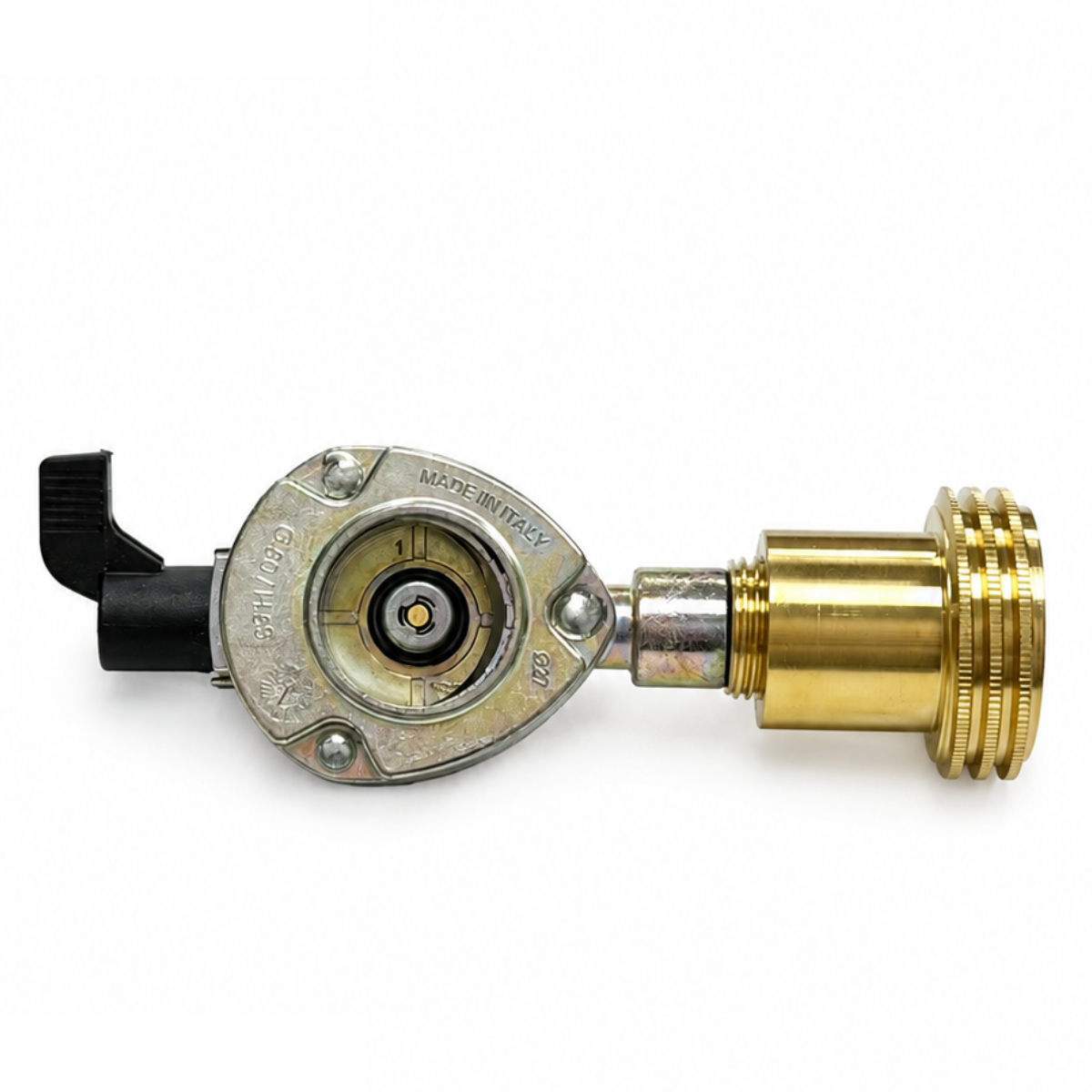 LPG GPL ACME Adaptor to 27mm Clip On 511 Type Adapter Set to Fill Gas Bottles in Belgium, Switzerland, Germany, Ireland, Luxembourg Gas Stations.