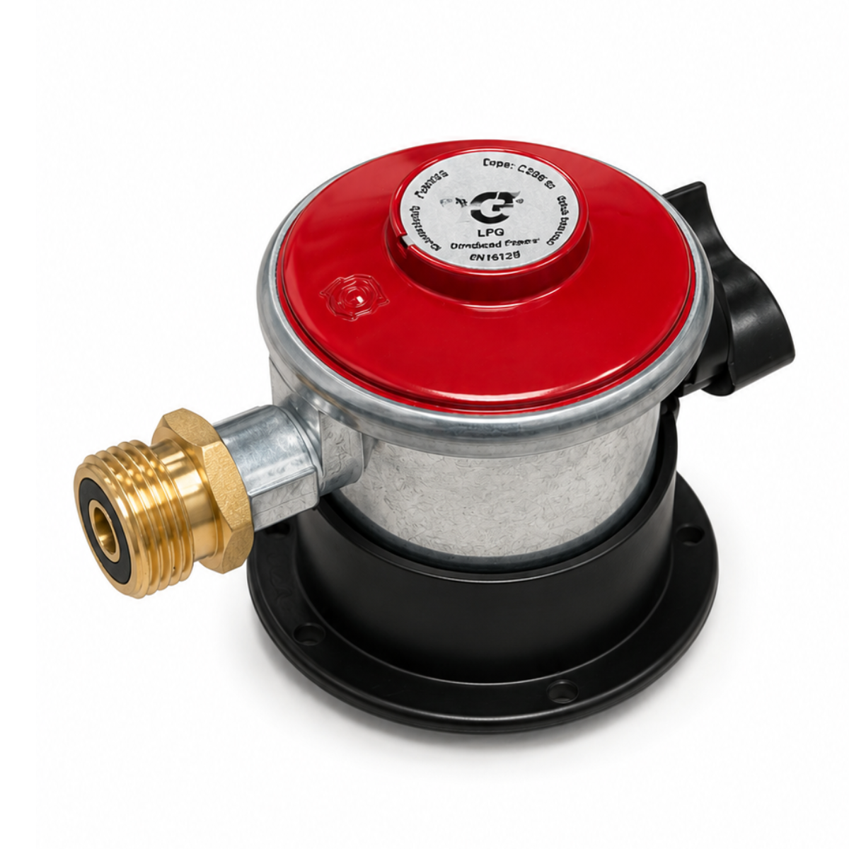 LPG Propane Gas Bottle Clip On Jumbo 35mm Adaptor 35 mm x G12 Male KLF (German ) for Gas Bottles