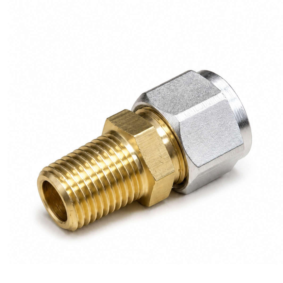 1x LPG Autogas Male G 1/4 To flexi pipe 8mm Adapter Connector