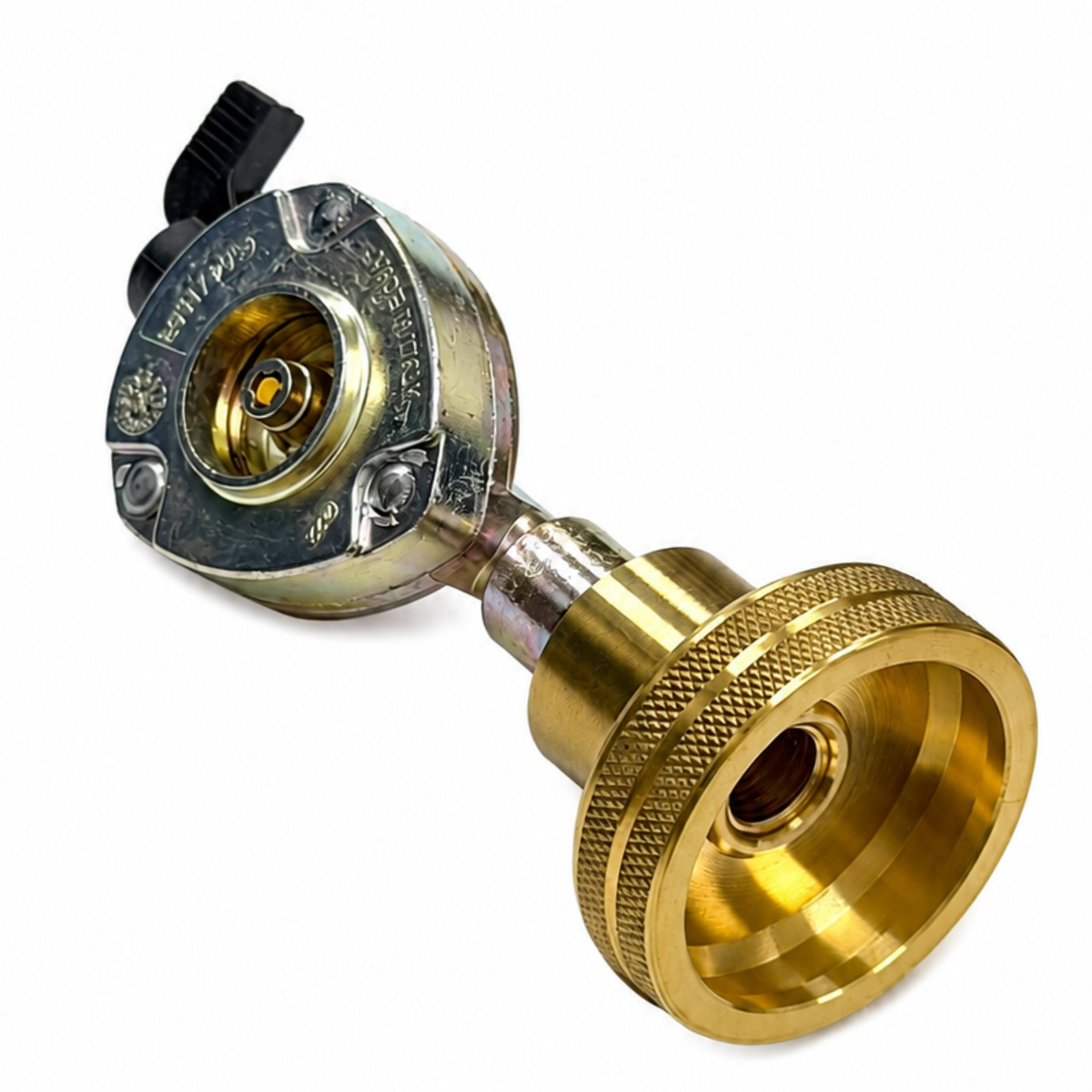 LPG GPL DISH Adaptor to 22mm Clip On 511 Type Adapter Set to Fill Gas Bottles in France, Italy, Bulgaria, East Germany, Sweden, Balkans, Eastern Europe Gas Stations.
