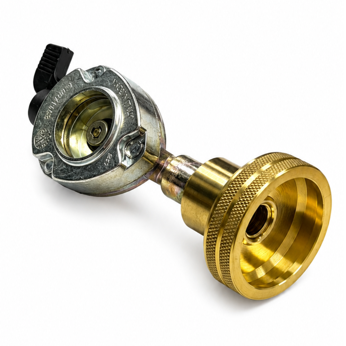 LPG GPL DISH Adaptor to 27mm Clip On 511 Type Adapter Set to Fill Gas Bottles in France, Italy, Bulgaria, East Germany, Sweden, Balkans, Eastern Europe Gas Stations