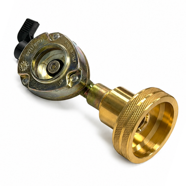 LPG GPL DISH Adaptor to 27mm Clip On 511 Type Adapter Set to Fill Gas Bottles in France, Italy, Bulgaria, East Germany, Sweden, Balkans, Eastern Europe Gas Stations