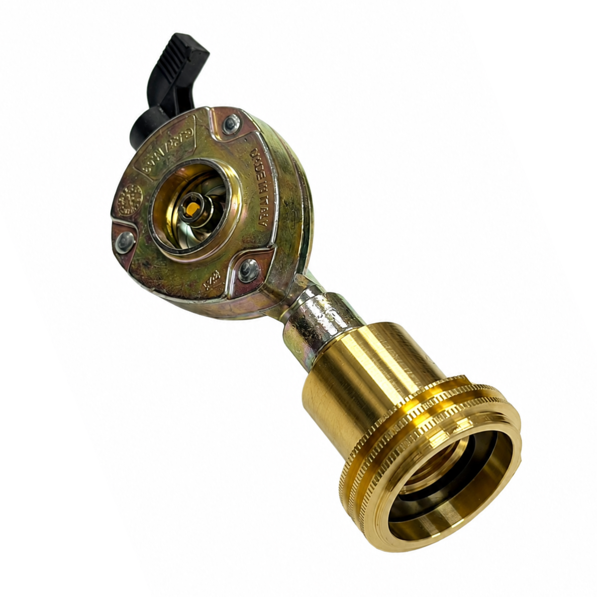 LPG GPL ACME Adaptor to 21mm Clip On 511 Type Adapter Set to Fill Gas Bottles in Belgium, Switzerland, Germany, Ireland, Luxembourg Gas Stations