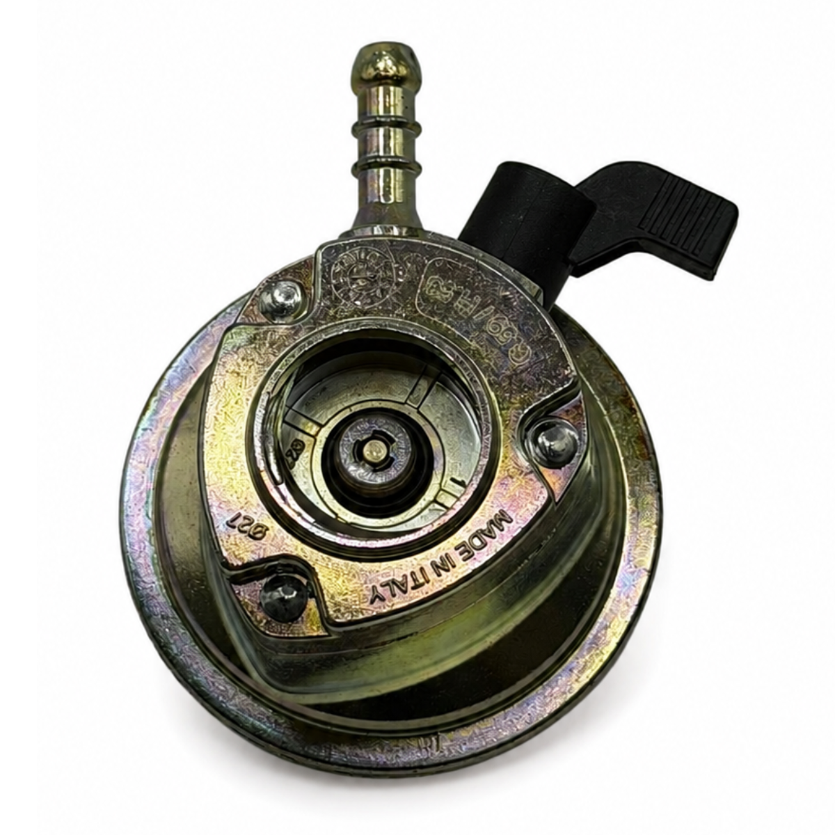 Patio Gas/Bbq Regulator 27mm Clip On 37Mbar, 1.5Kgh Fits Calor Gas/Flogas