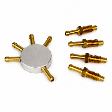 Four 4 Way Distributor Splitter for Valve Saver Protection Fluid Between Cylinders Autogas