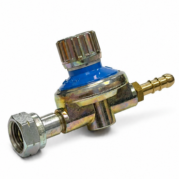 High Pressure LPG Gas Regulator 1-4 Bar 8-10kg/h Adjustable Propane With Italian Greece Fitting W20x1/14 x 8mm barbed