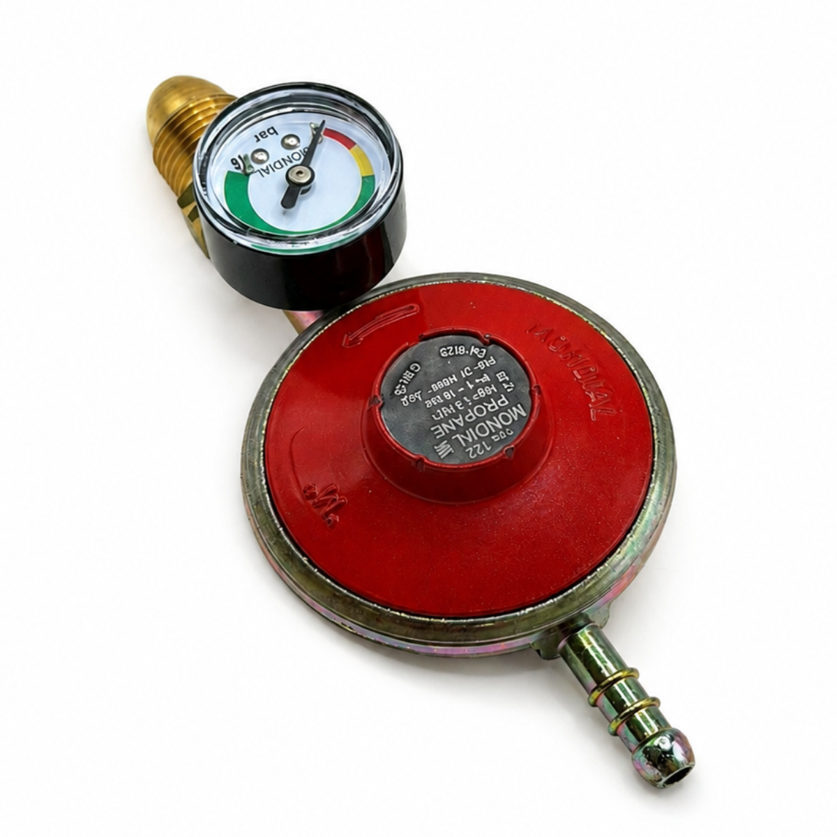 LPG Propane gAS Low Pressure Regulator with pressure LEVEL gauge 1.5kg/h 37 mbar POL USA,AU