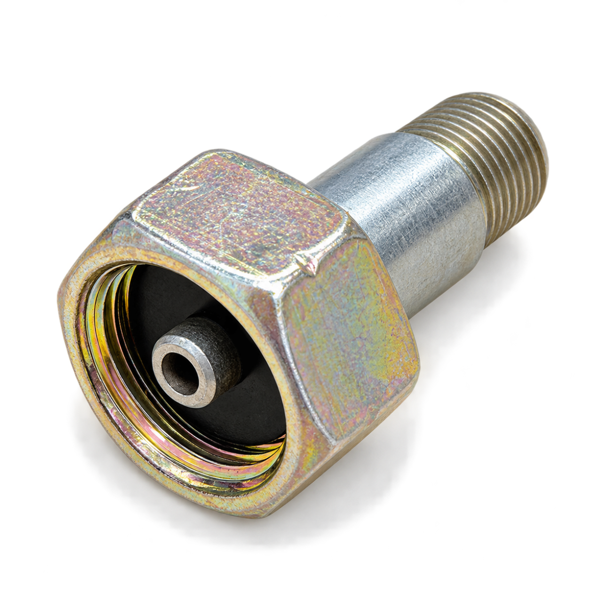LPG 21.8 mm Left Hand Thread Nut and Tail 1/4" RH