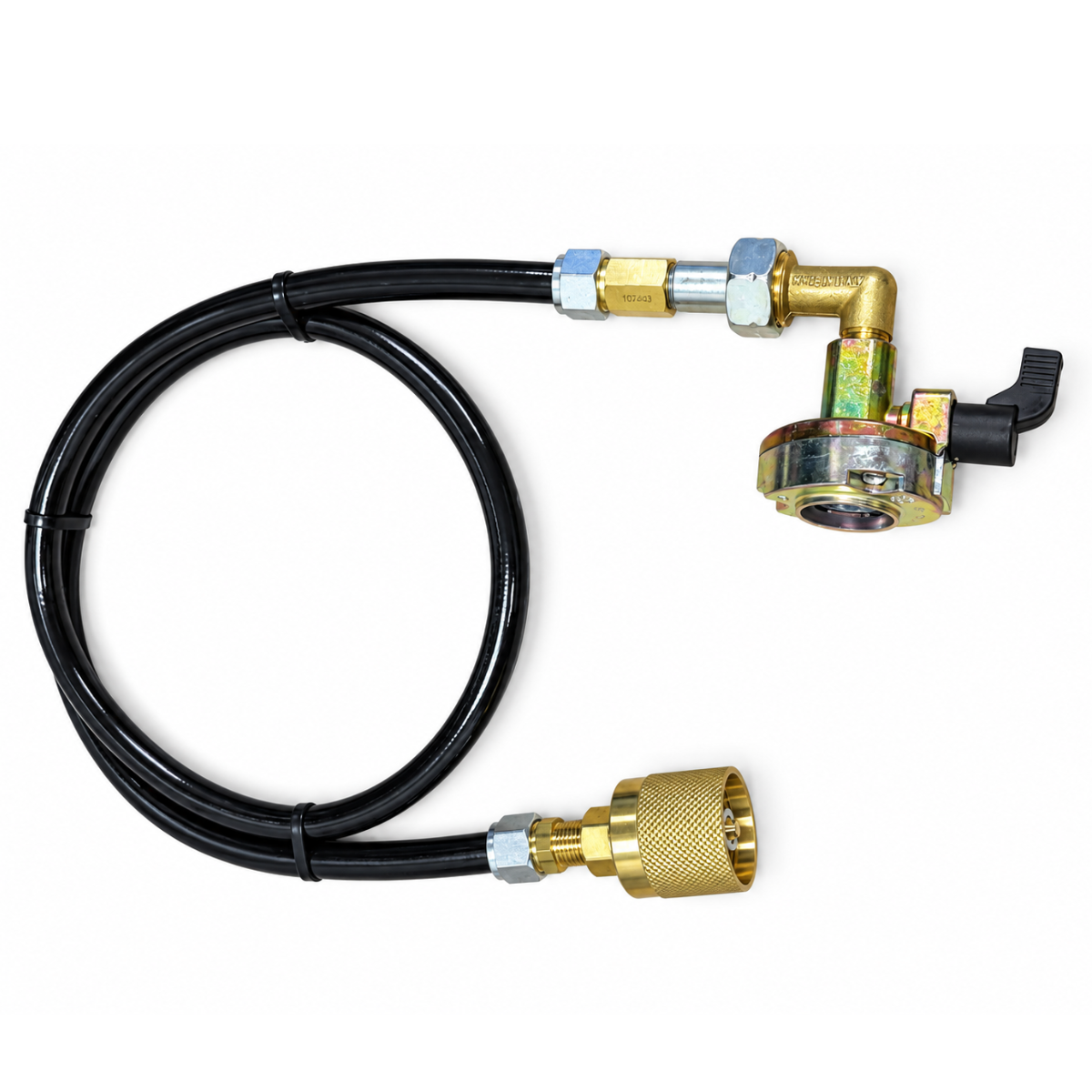 Patio Gas Bottle 27mm clip on Connector To Forklift Gas Bottle