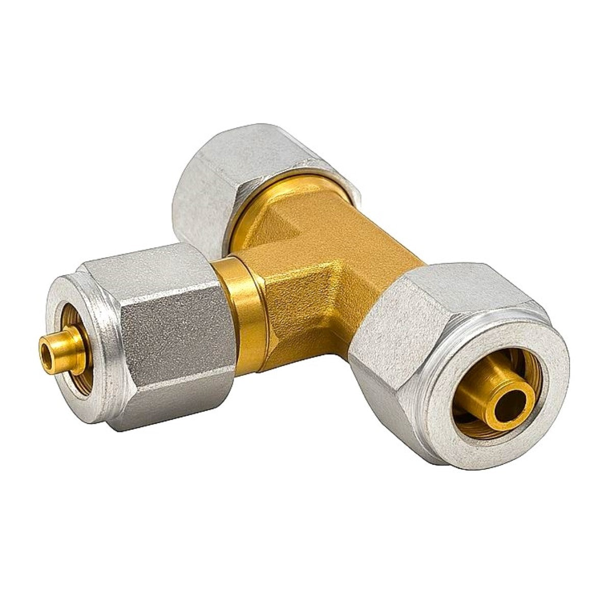 LPG Autogas T piece, 3 way 6mm Flexible FARO Pipe Hose Connector Extension