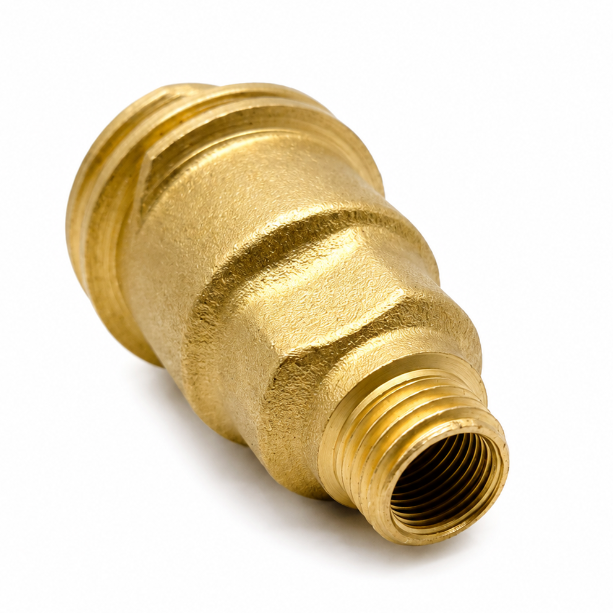 Male QCC1 Acme Nut Propane Gas Fitting Adapter with 1/4 Inch Male Pipe Thread