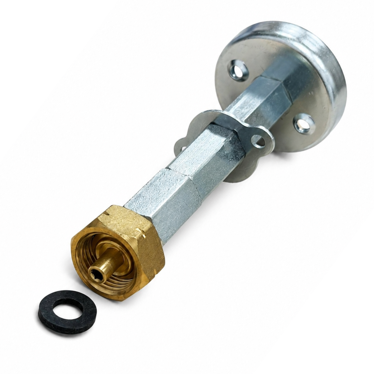 LPG GPL DISH European Propane Gas Bottle Refill M22 (21.8) Adapter with Non Return Valve to Fill in France, Italy, East Germany, Balkans, Eastern Europe
