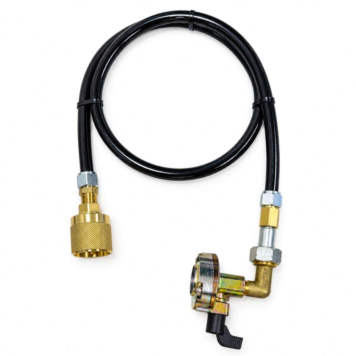 27 mm clip - on type Gas Bottle Connector To Forklift Gas Bottle  1/4" Fitting