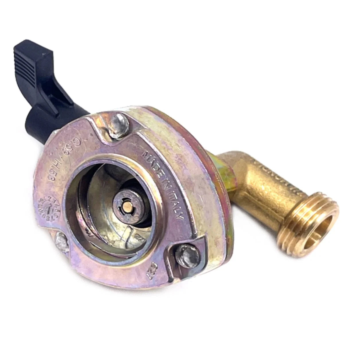 LPG 27mm Patio Clip On Adapter Gas Cylinder Filler Set With UK Bayonet Filling Point Adaptor