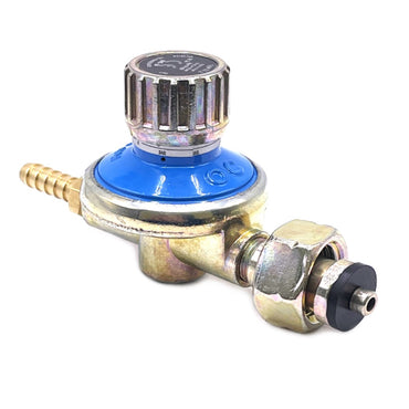 Torch Weed Burner 22mm nozzle + Adjustable High Pressure LPG Regulator 21.8mm LH - 10kg/h + 2m Hose