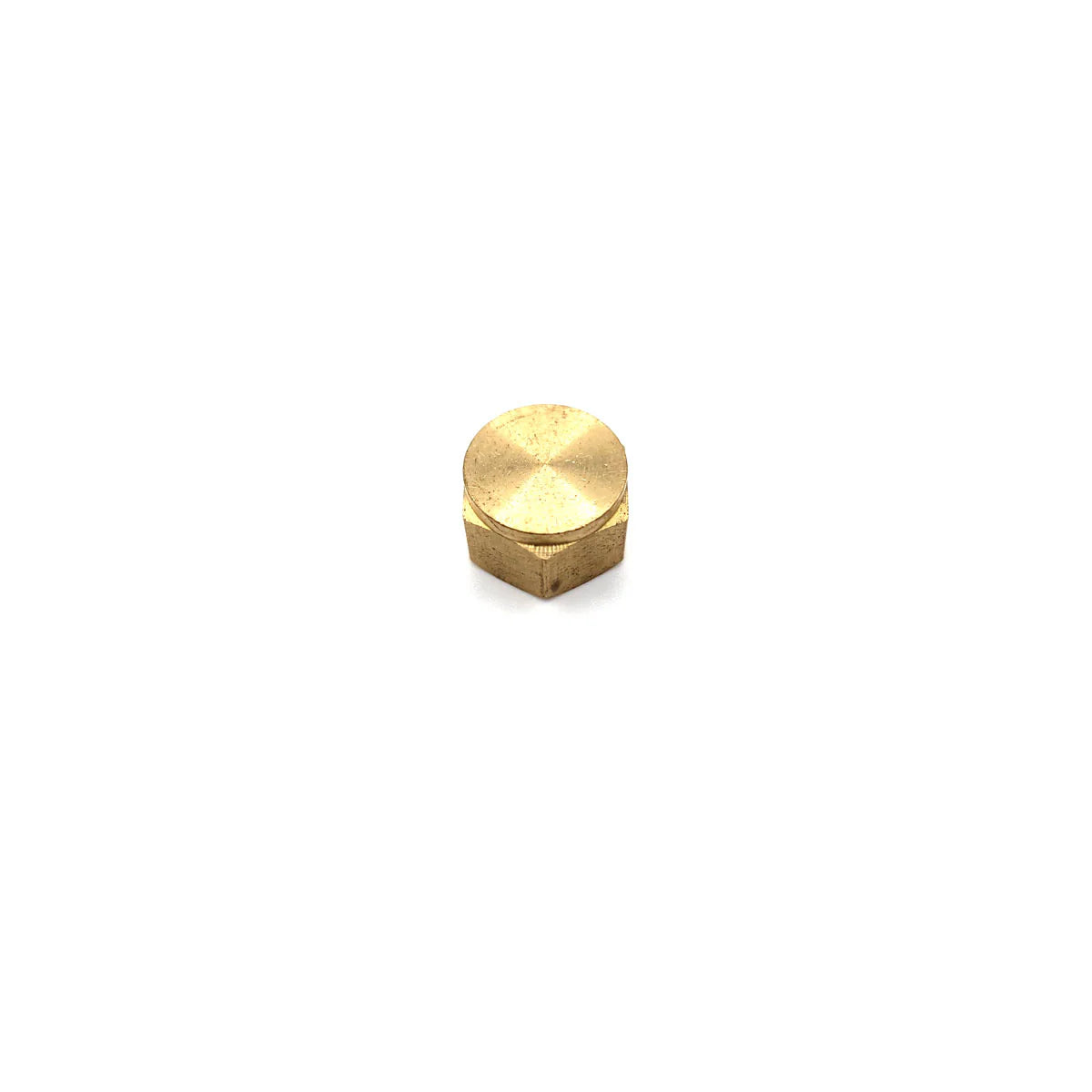 LPG 1/4" Bsp Brass Blanking Cap Stop End