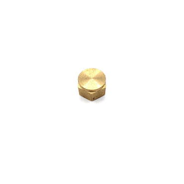 LPG 1/4" Bsp Brass Blanking Cap Stop End