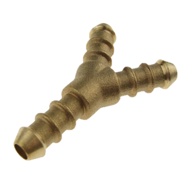 3 way barbed Y Connector Barbed Hose Fitting Adapter  10 x 10 x 10