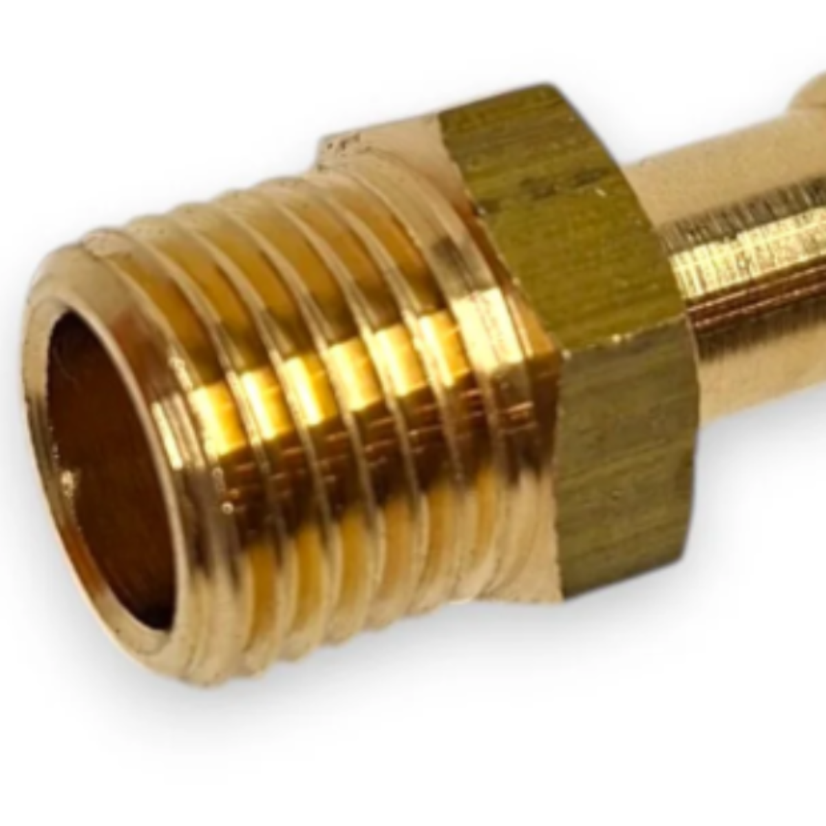 Fulham Barbed Gas Lpg Hose Pipe Nozzle - MALE 1/4" BSP F x 8mm