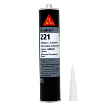 Sikaflex 221 STEEL GREY Multipurpose Adhesive Sealant Motorhome Bathroom New