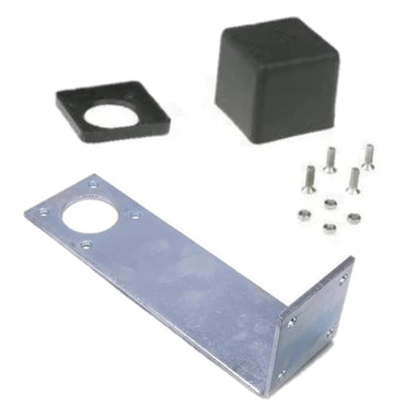 LPG Refill Two Propane Gas Bottles Hand Wheel Tighten soft nose Pol Swivel Connectors With Pipe And L-shaped Metal Bracket With Black Square Dust Cap