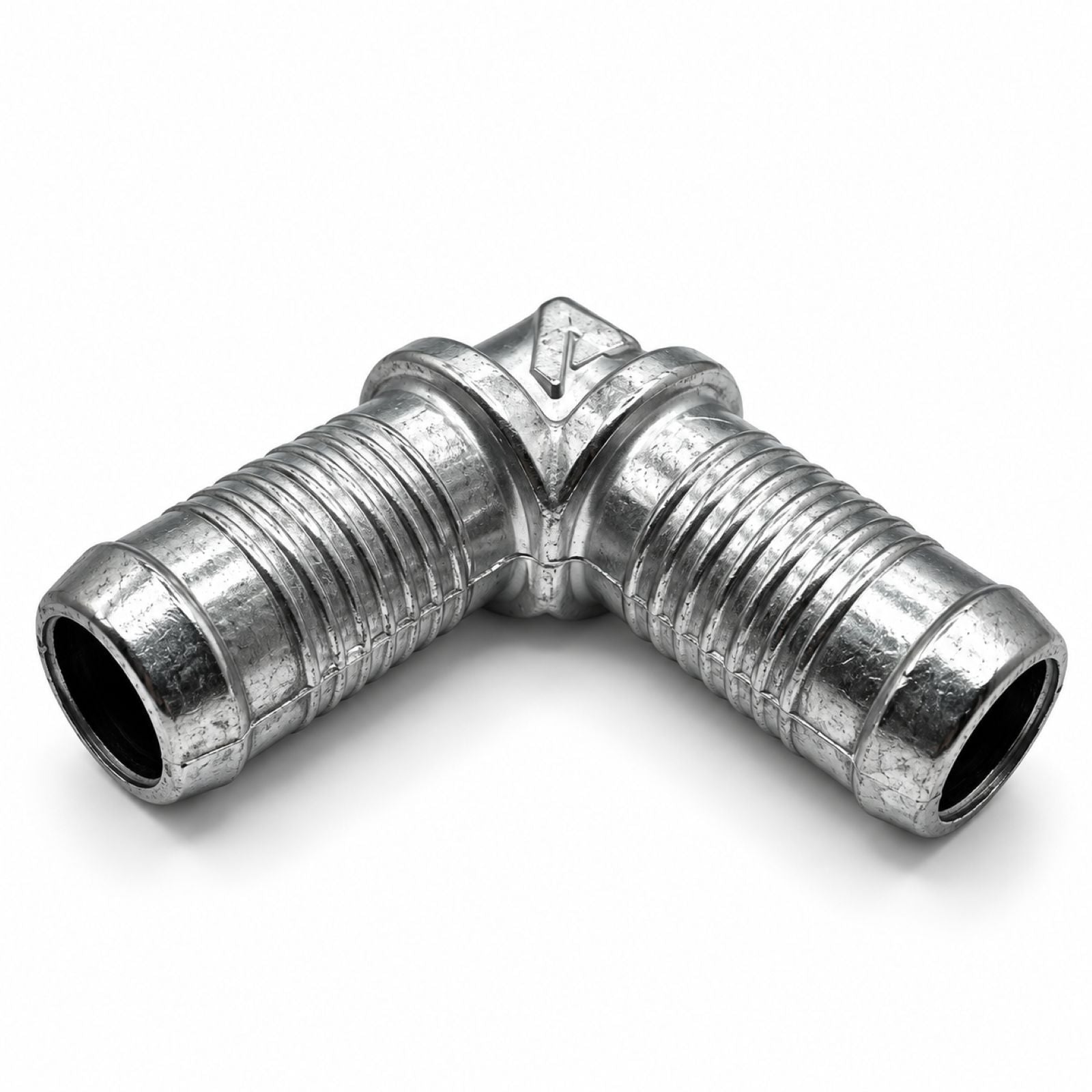 2PCS 16mm x 16mm Barbed Elbow Hose Connector Fitting Adapter 90 Degree