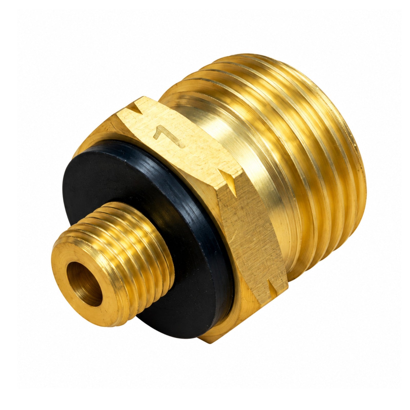 1x Euroset 1 LPG Adapter M10x1 Male to W21.8x1/14 LH Male