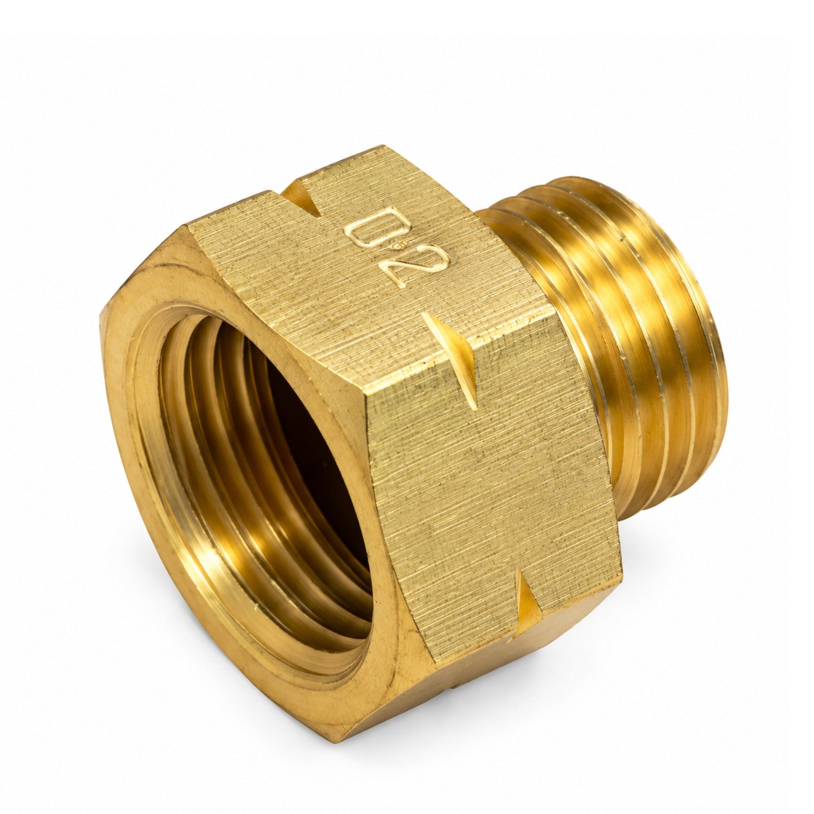 D2 Gas Filling Connector KLF x W21.8 x 1/14 LH LPG Propane Adaptor