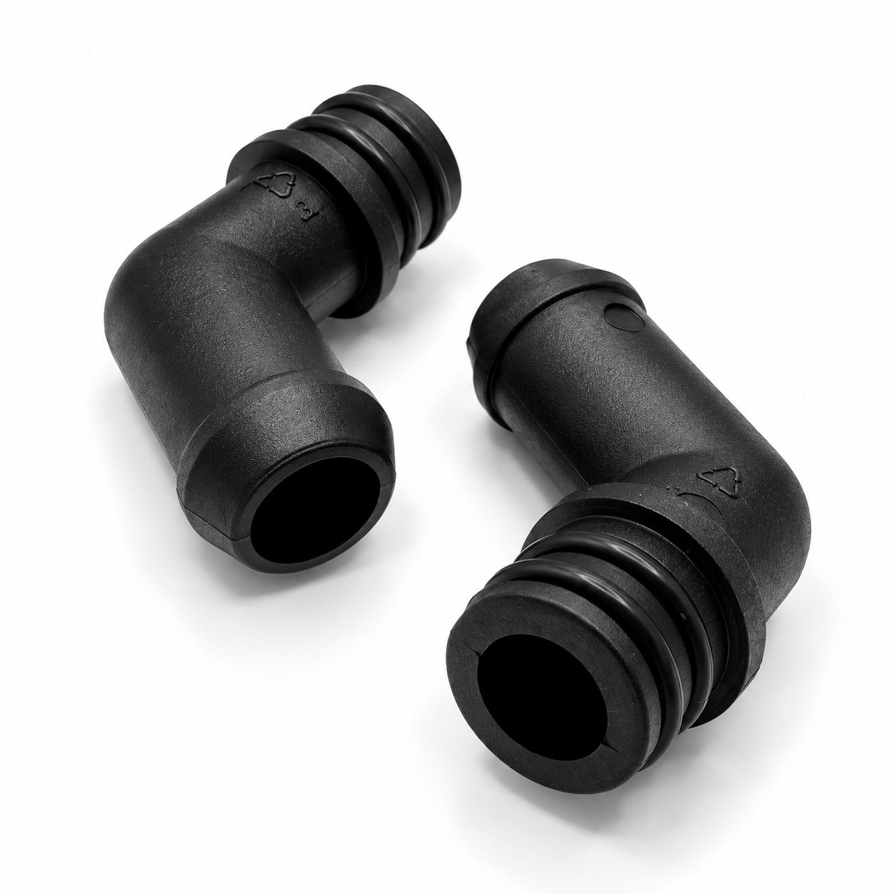 2x 16mm Water Reducer Elbow Connectors with O-Ring Seals – SR07 & SR09