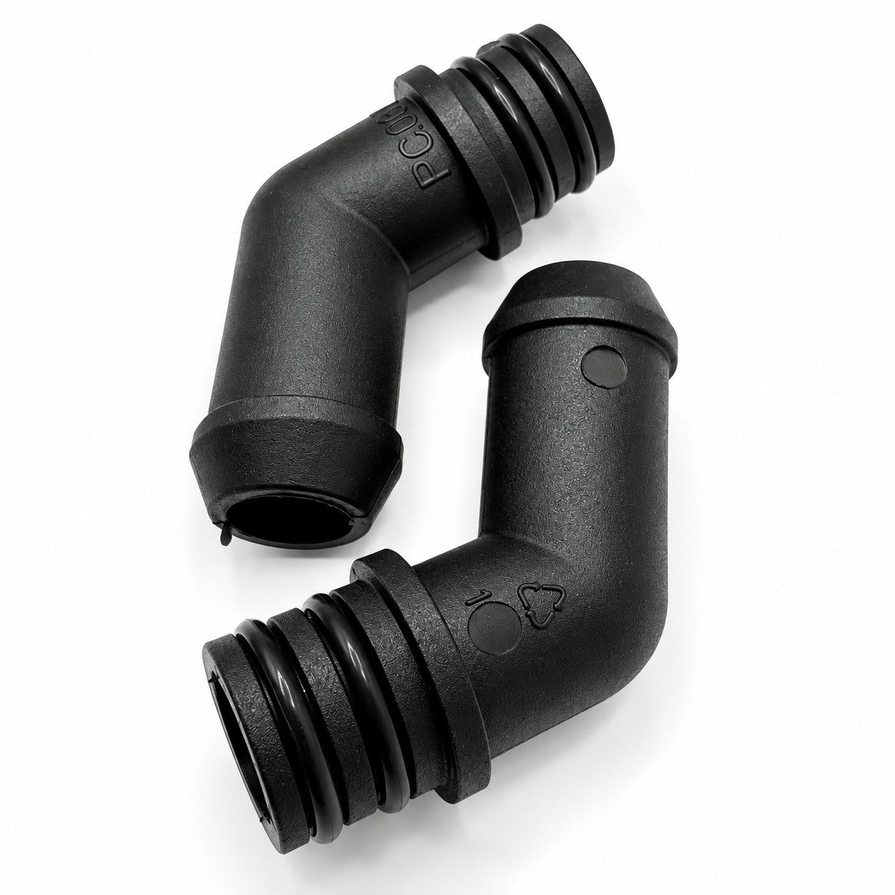 2x 16mm Water Reducer Elbow Connectors with O-Ring Seals – SR07 & SR09