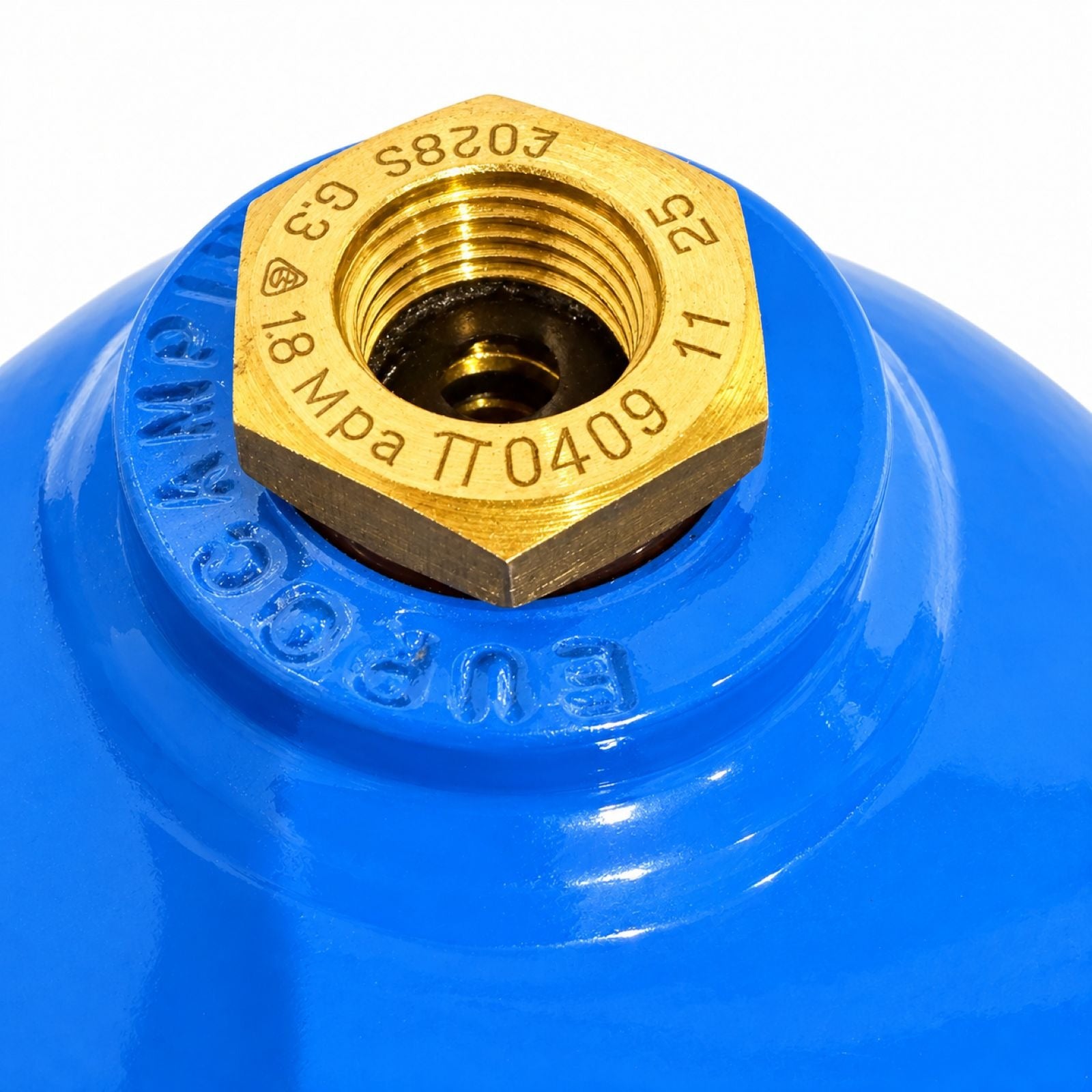 LPG Propane, Butane Gas Bottle camping cylinder with Valve 16x1.5 3kg