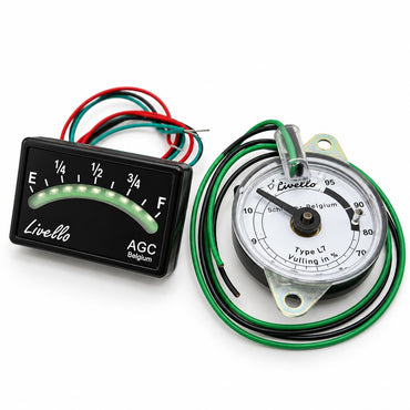 Livello L.9 LED Gas Level Indicator Sensor for 0-90 and 0-95 ohm with Gauge