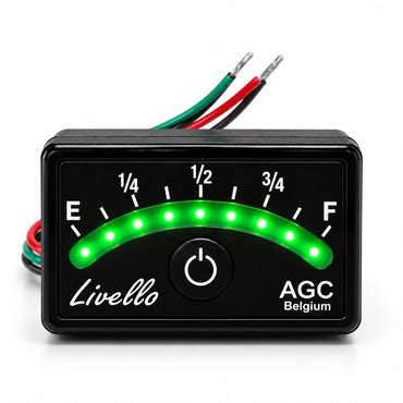 Livello L.9 LED Gas Level Indicator with On and Off Button for 0-90 and 0-95 ohm Sensor