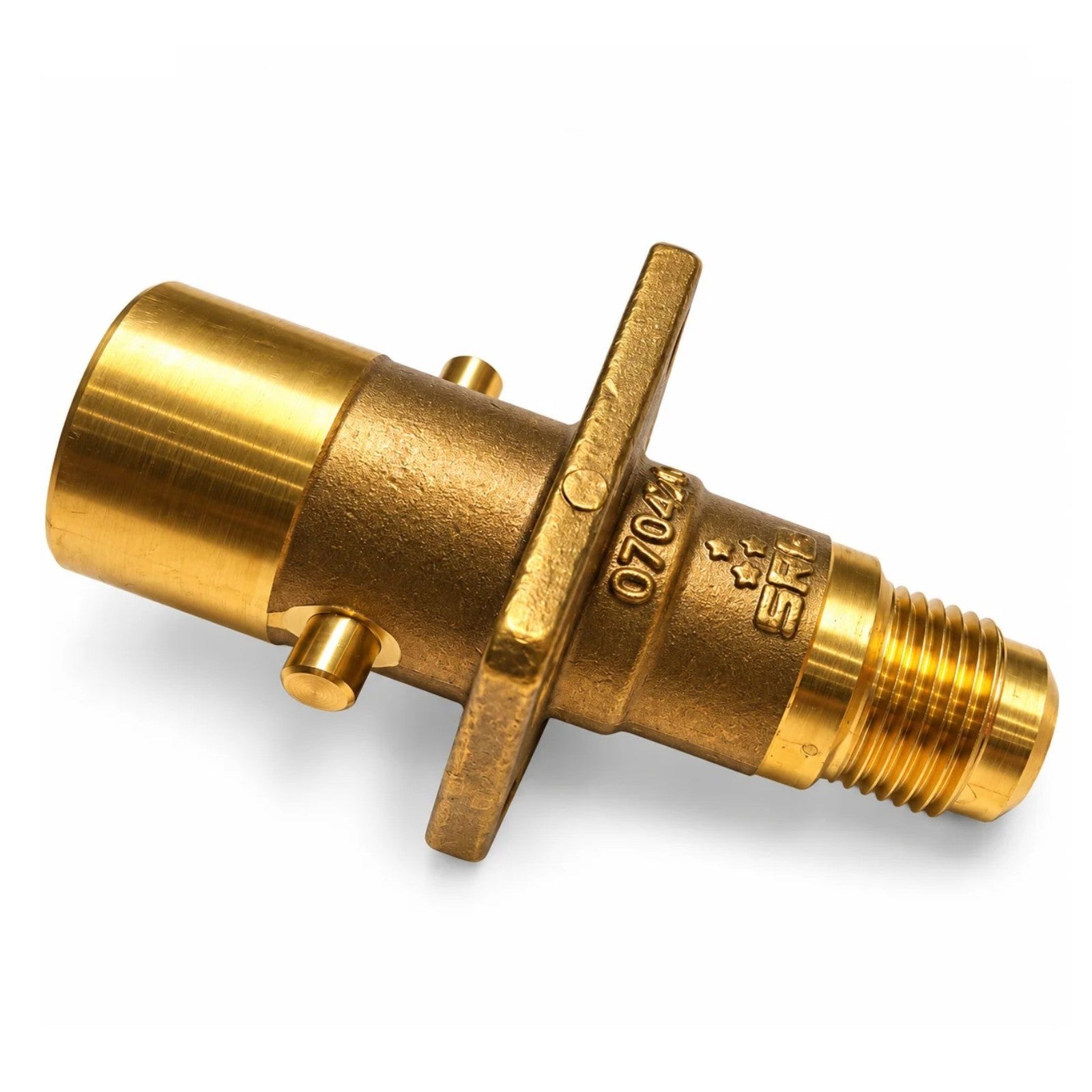 LPG Autogas Bayonet NRV Filling valve Jic 3/4" UNF x 21.8 mm Right hand with White Fitting Box 70 mm