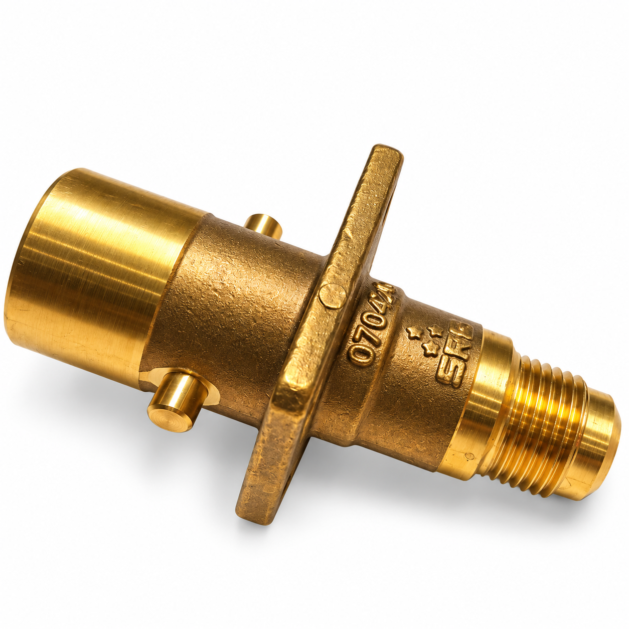 LPG GPL UK Bayonet Non Return Valve Gas Filling Point Adapter To JIC