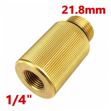 Brass adapter male 21.8 mm  to 1/4" BSPT Female Fitting to UK Bayonet