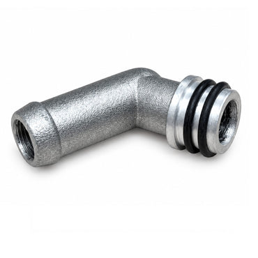 2x Aluminium Water Coolant Elbow Connectors 16mm–19mm for KME PRINS VSI LPG Reducers