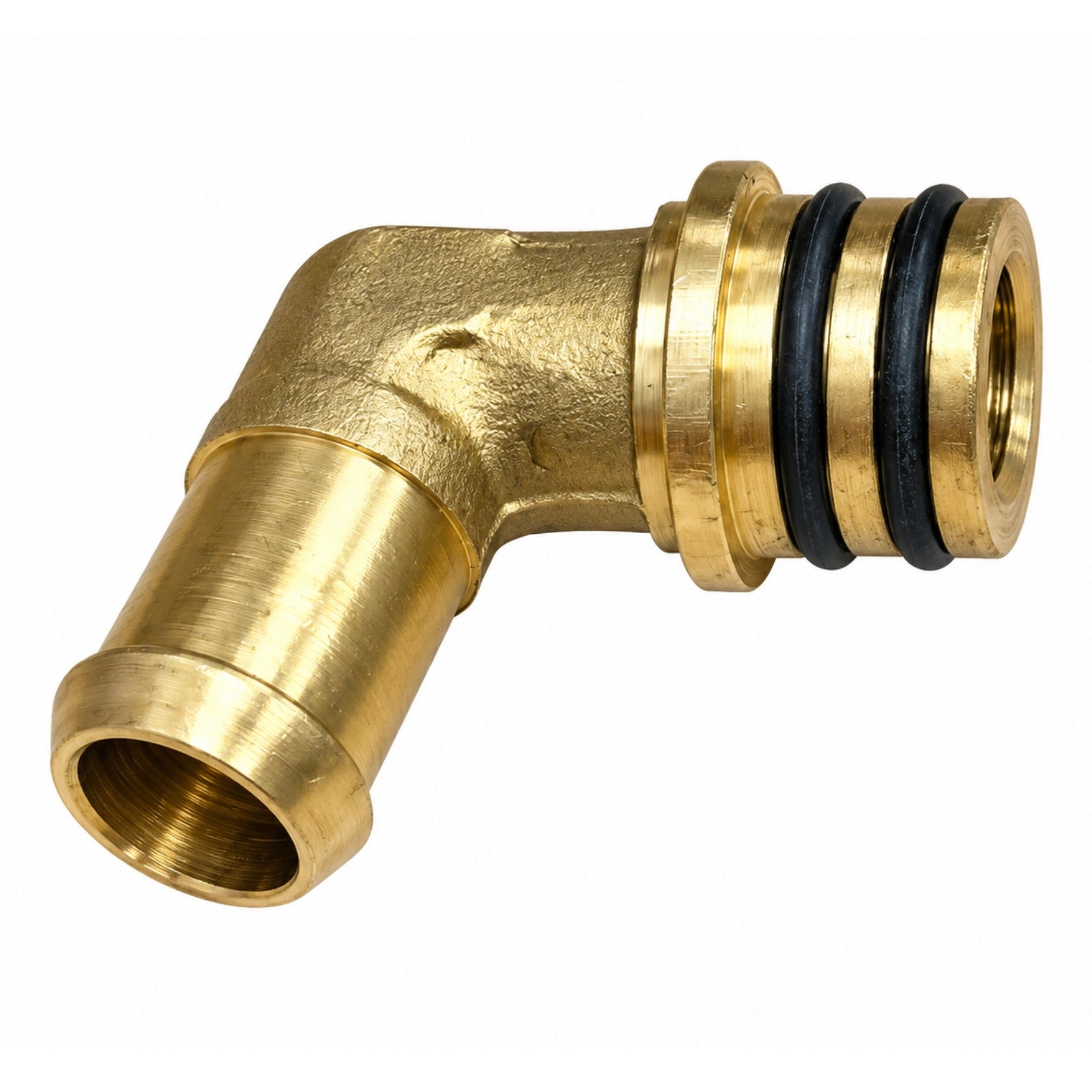2x Brass Water Coolant Elbow Connectors 16mm to 19mm for KME PRINS VSI LPG Reducer