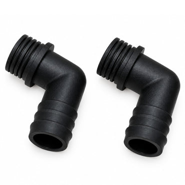 2 x Genuine Prins VSI 19-16mm Plastic Elbow for Prins VSI , KME LPG Reducer