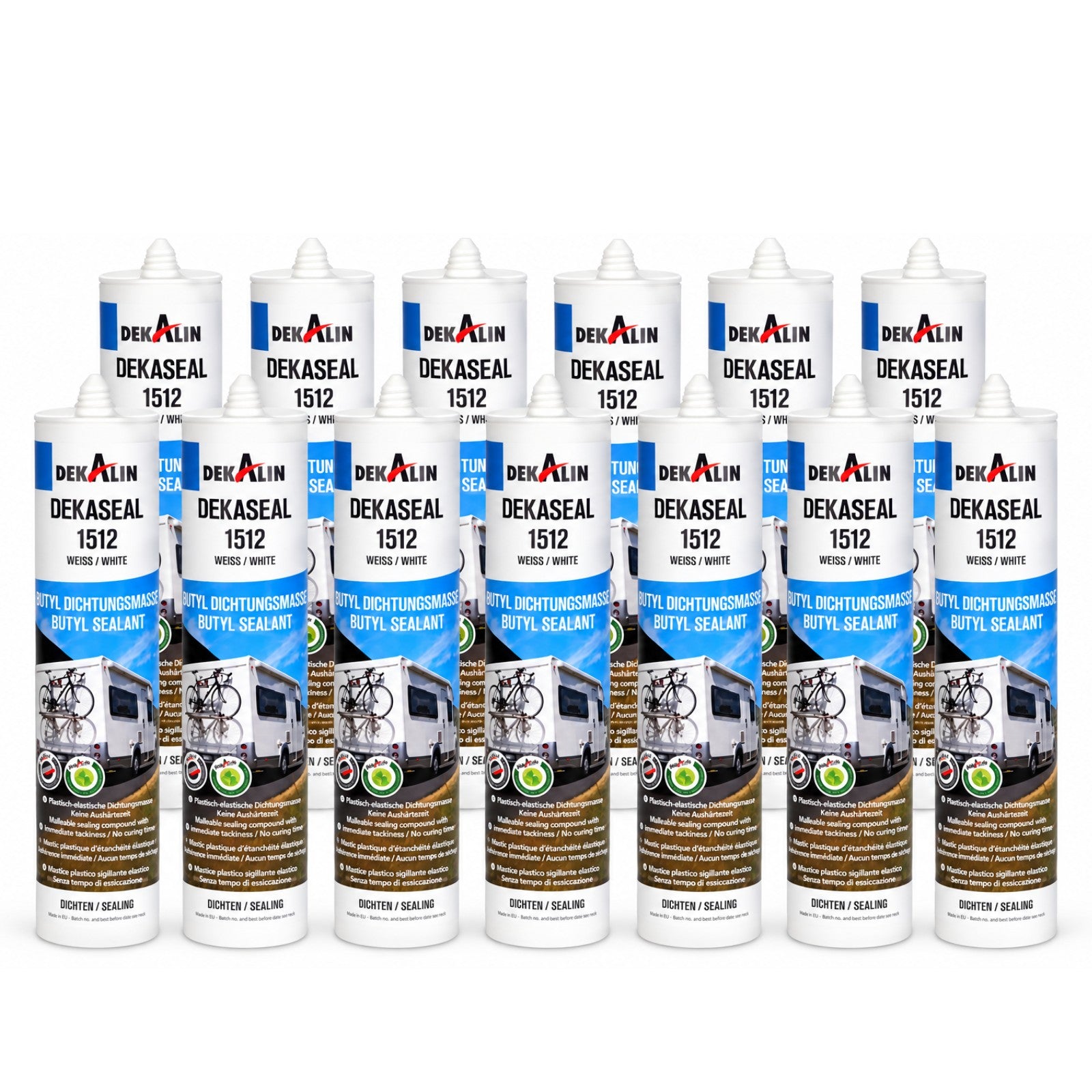 Dekalin DEKASEAL Sealant silicone 1512 WHITE 310ml