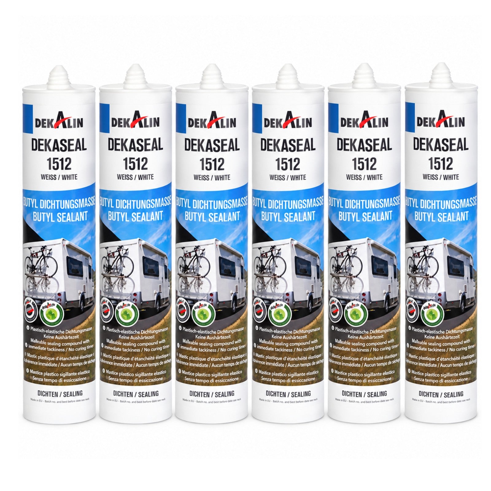 Dekalin DEKASEAL Sealant silicone 1512 WHITE 310ml