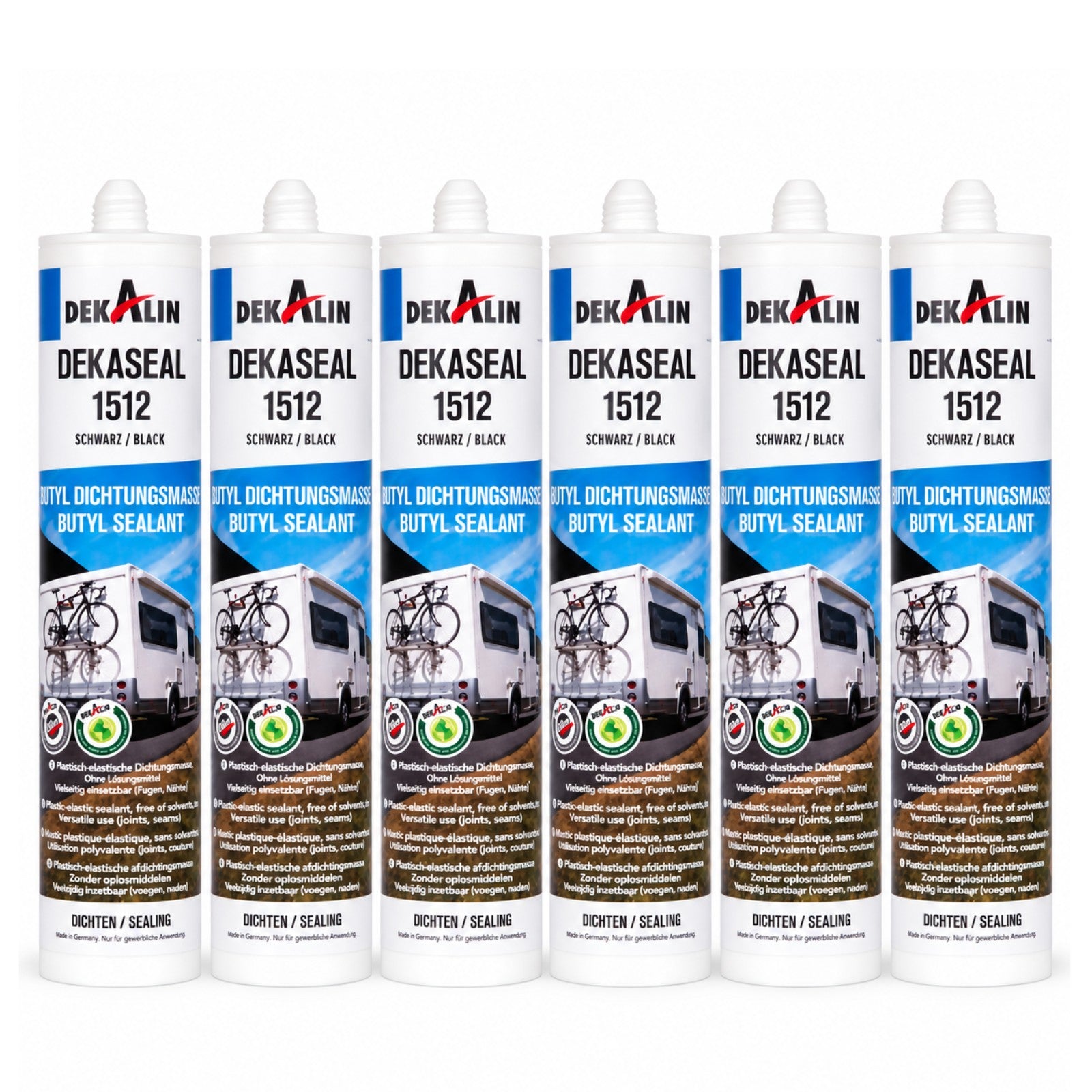 Dekalin DEKASEAL Sealant silicone 1512 BLACK 310ml