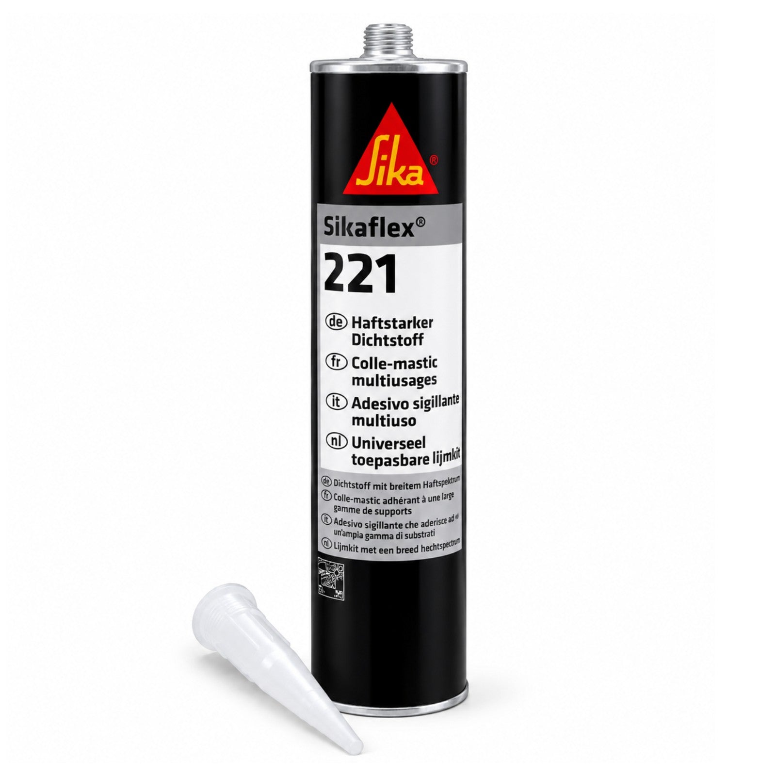 x3 Sikaflex 221 White Silicone Sealant Adhesive Motorhome Caravan Bathroom