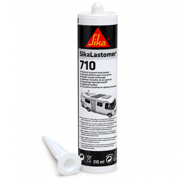 Sika® Lastomer 710 White Silicone Sealant 310ml Cartridge