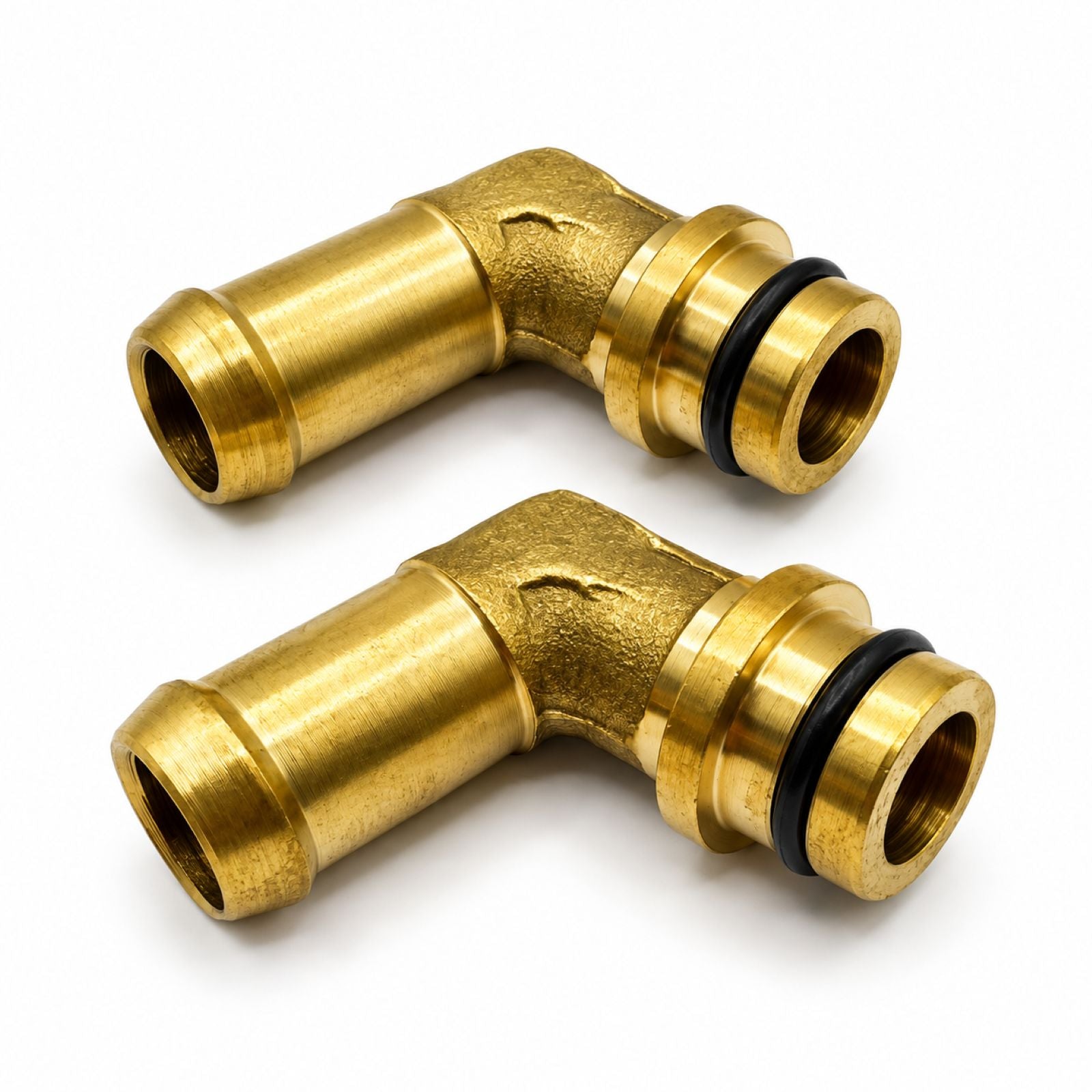 2x LPG Autogas BRC Zavoli Reducer Brass Elbow Coolant 16mm x 14mm L Piece
