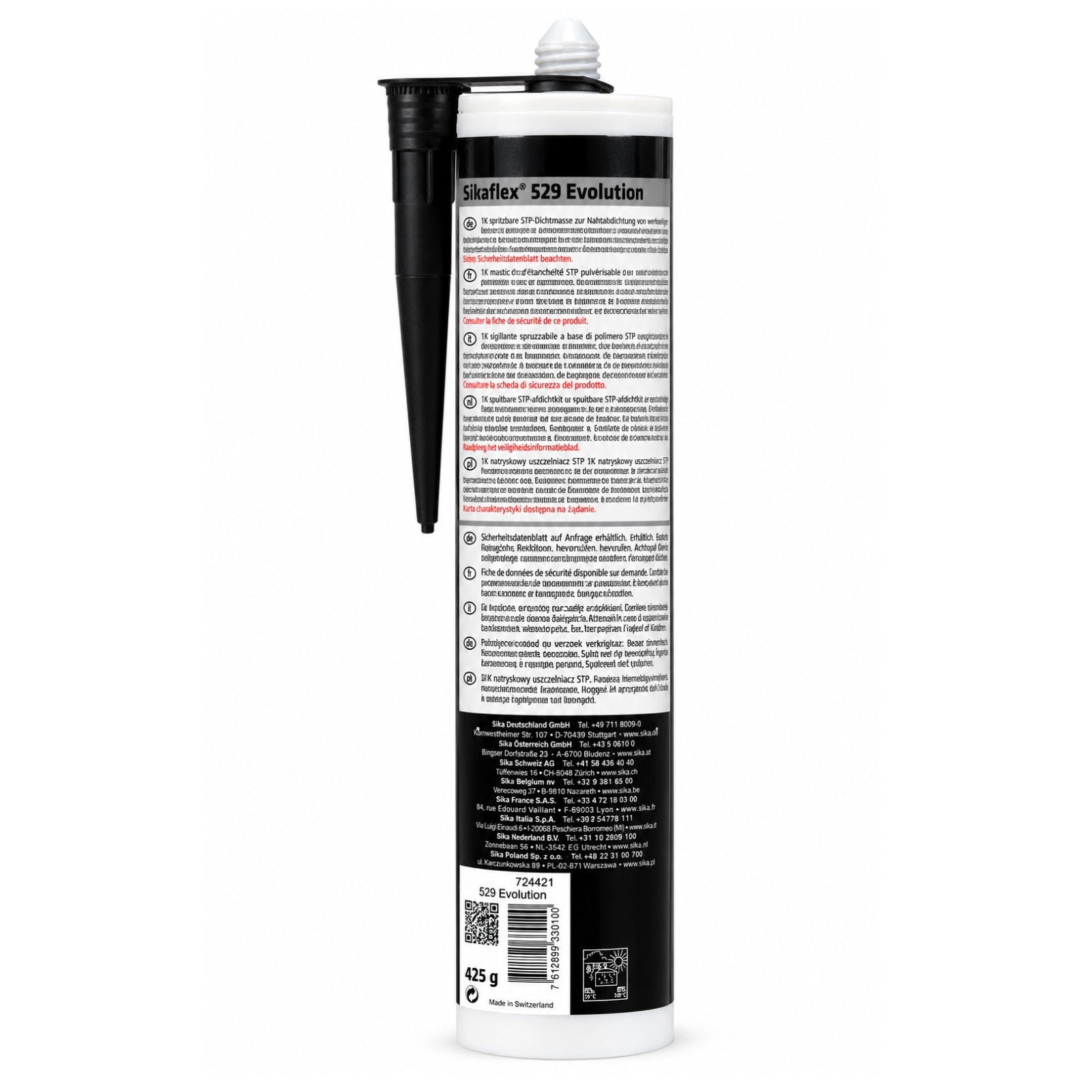 Sikaflex -529 Evolution sealant black 290ml Expiry date 05/2026 SALE !