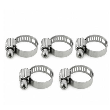 10–16mm Screw Clamp Hose Clip Jubilee Clip Stainless Steel 5 pcs